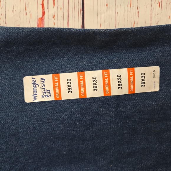 NWT Vtg Wrangler Jeans Mens 36×30 - Picture 12 of 17